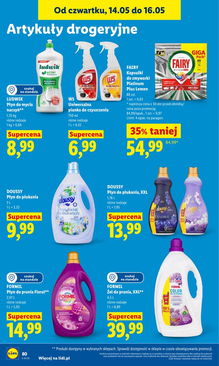 Lidl gazetka promocyjna 14.05-16.05.2026 — strona 86 z 84