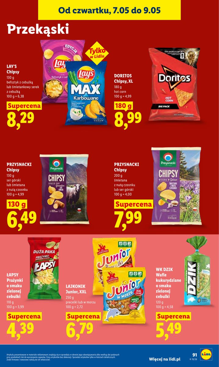 Lidl gazetka promocyjna 07.05-09.05.2026 — strona 95 z 104