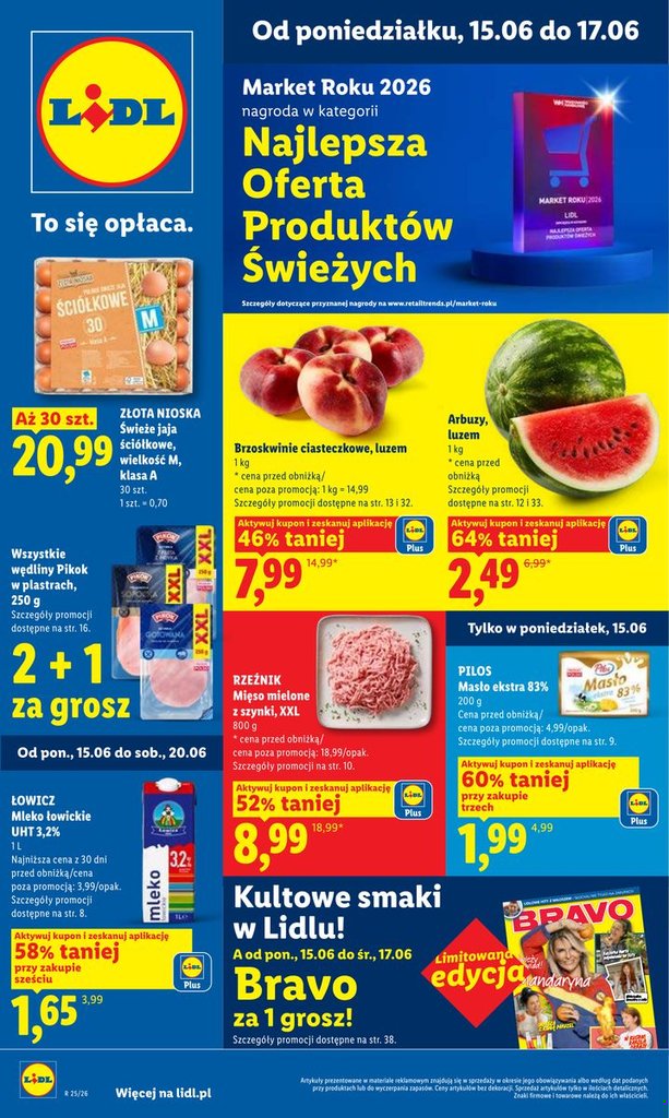 Lidl gazetka promocyjna 15.06-17.06.2026 — strona 1 z 101
