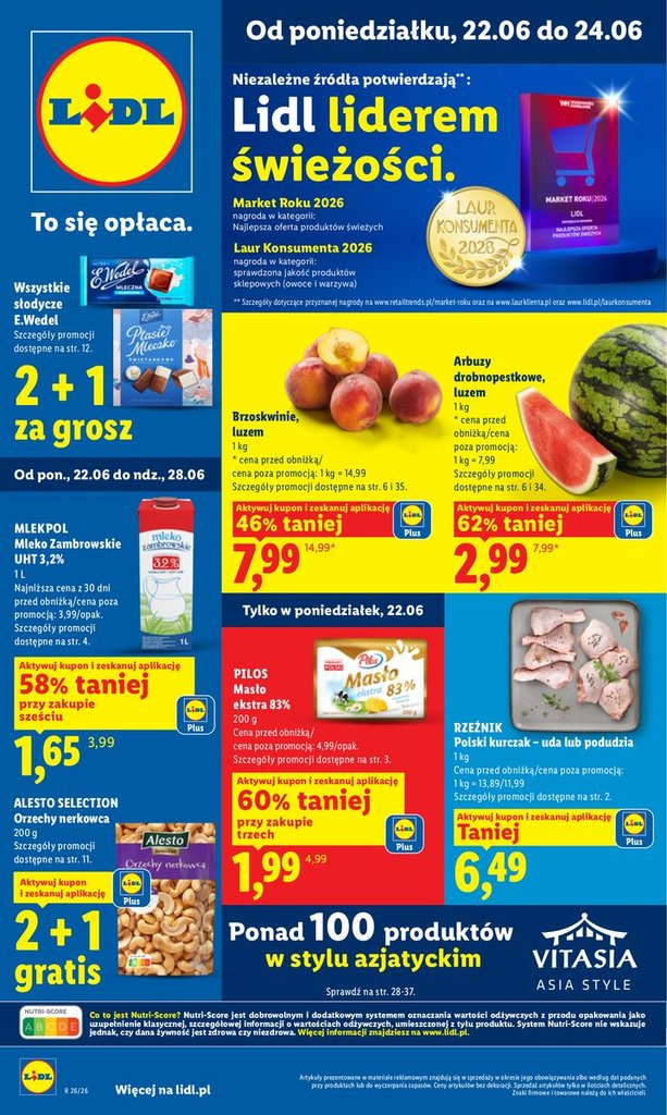 mleko Zambrowskie UHT 3,2%