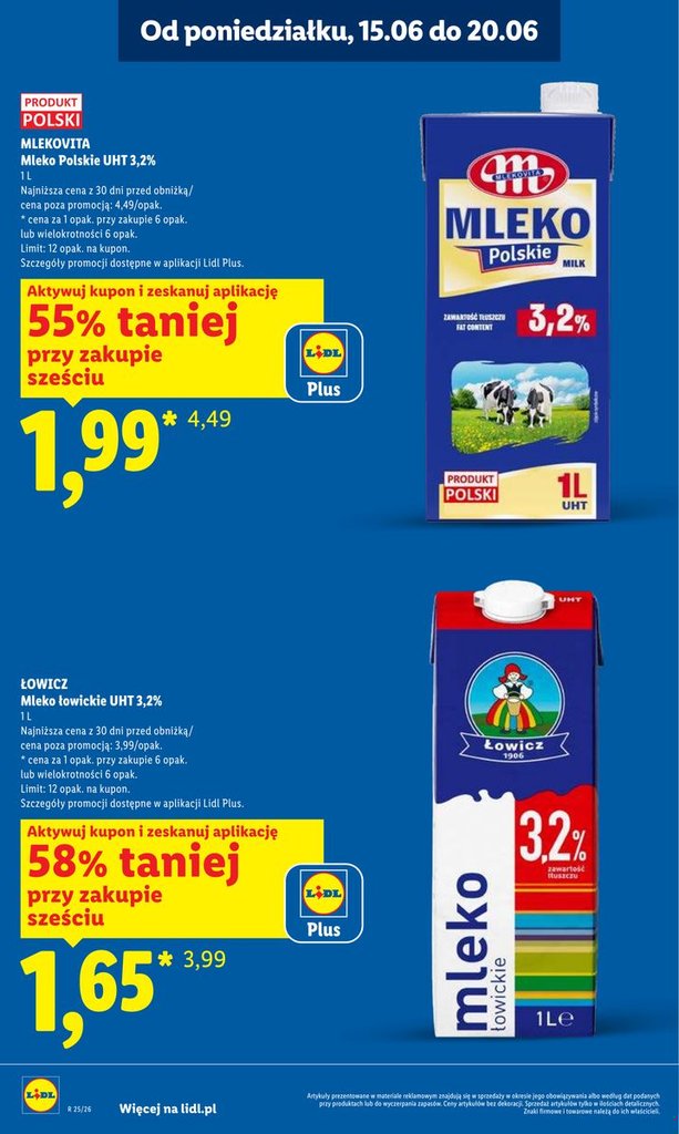 mleko UHT 3,2%