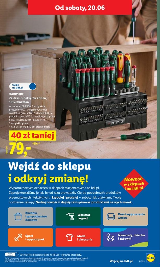 Lidl gazetka promocyjna 18.06-20.06.2026 — strona 35 z 89