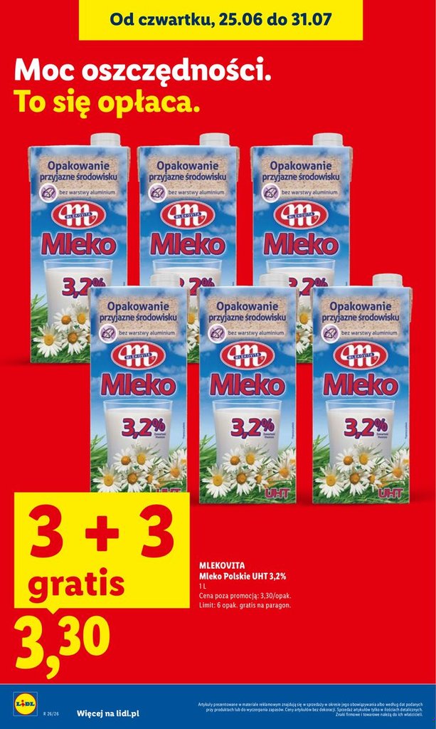 mleko UHT 3,2%