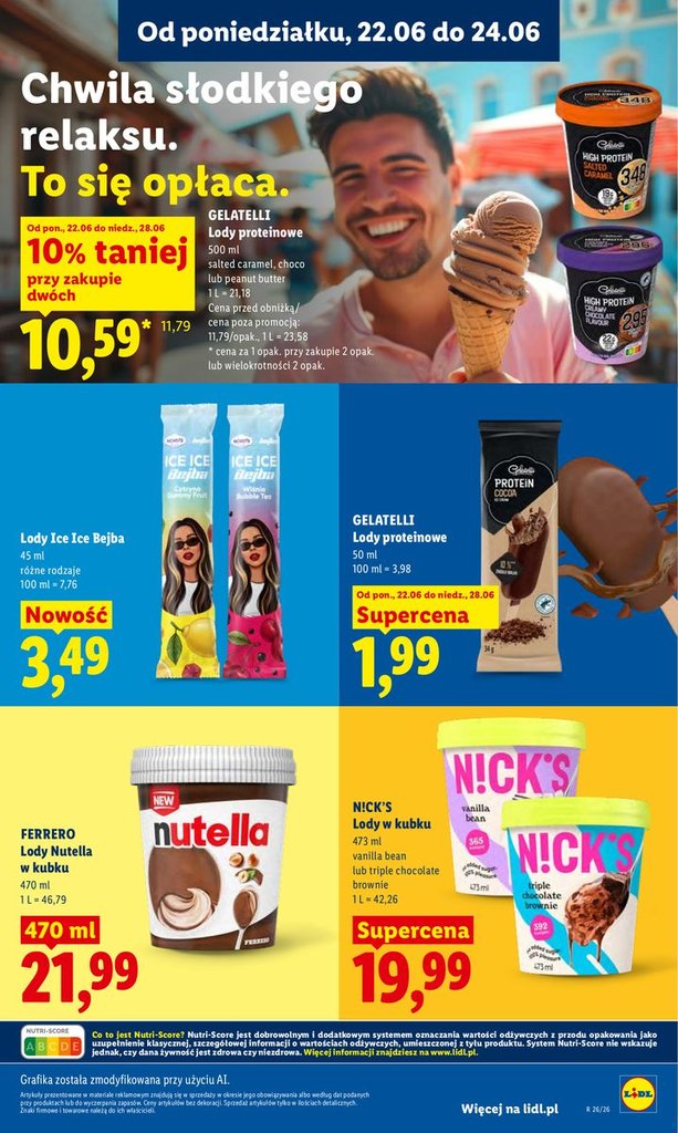 lody proteinowe na patyku