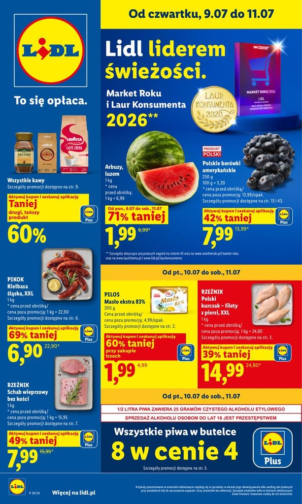 Lidl gazetka promocyjna 09.07-11.07.2026 — strona 1 z 84