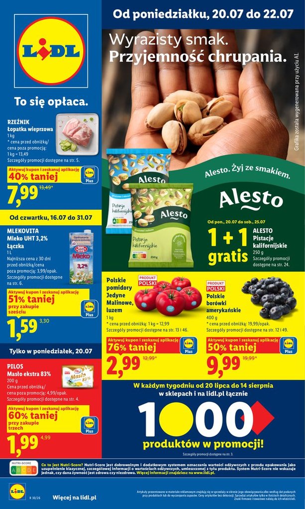 Lidl gazetka promocyjna 20.07-22.07.2026 — strona 1 z 98