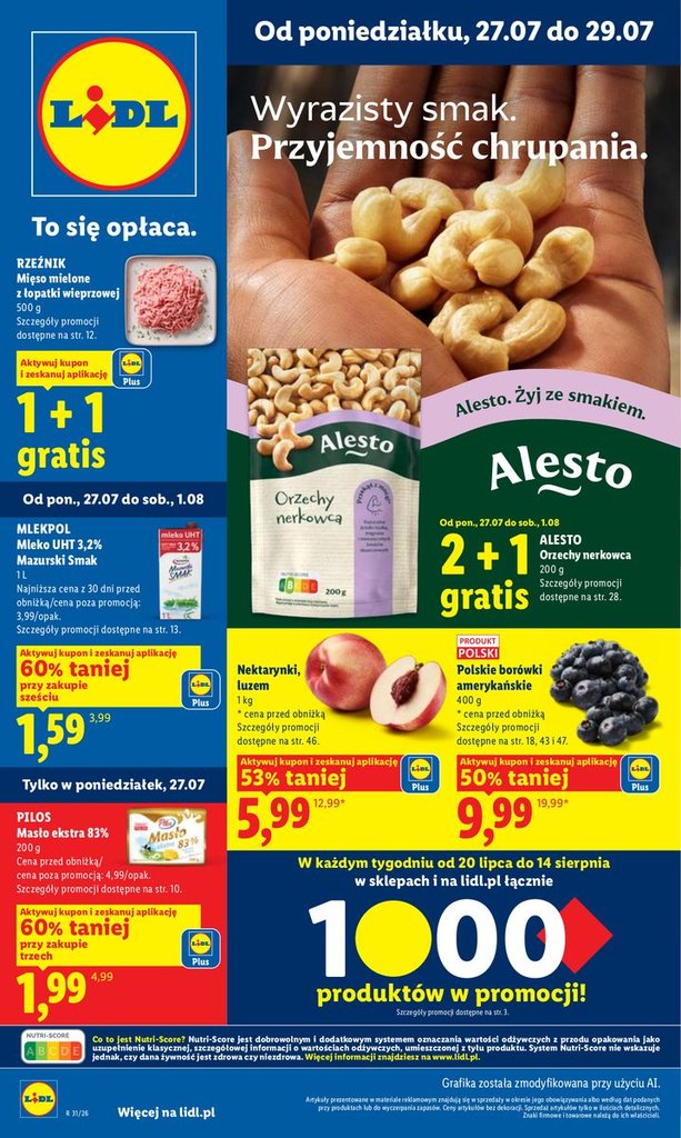 Lidl gazetka promocyjna 27.07-29.07.2026 — strona 1 z 92