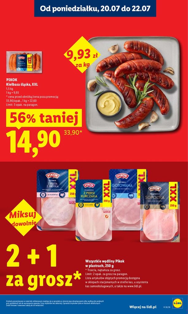 Lidl gazetka promocyjna 20.07-22.07.2026 — strona 7 z 98