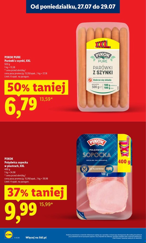 Lidl gazetka promocyjna 27.07-29.07.2026 — strona 14 z 92