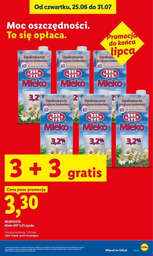 mleko UHT 3,2%