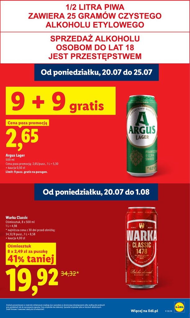 Lidl gazetka promocyjna 20.07-22.07.2026 — strona 23 z 98