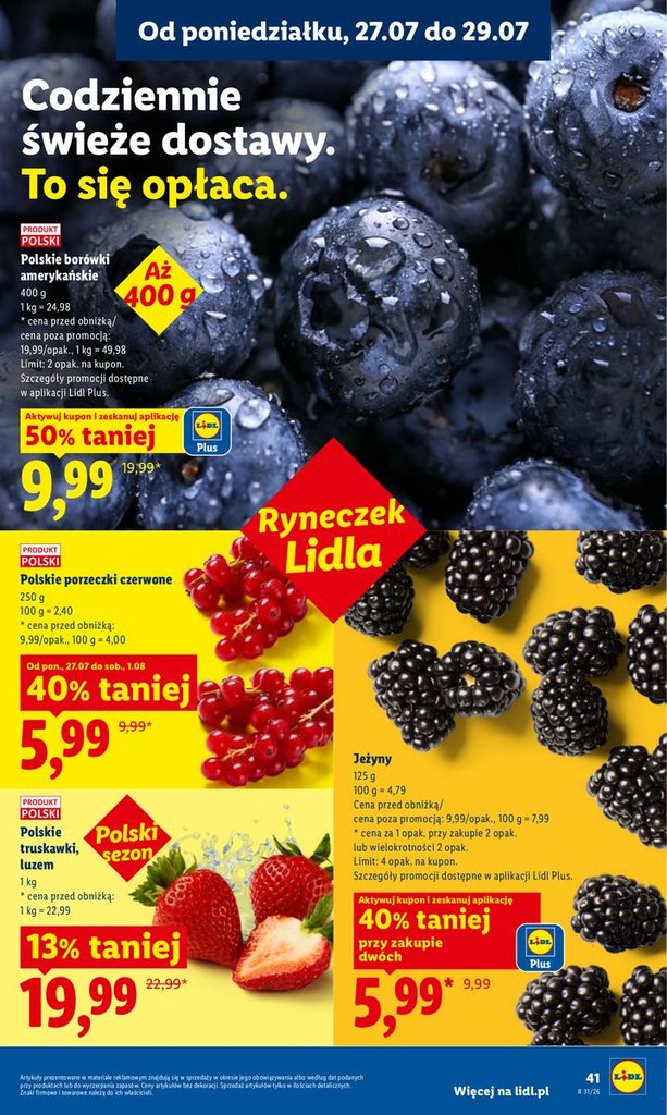 Lidl gazetka promocyjna 27.07-29.07.2026 — strona 43 z 92