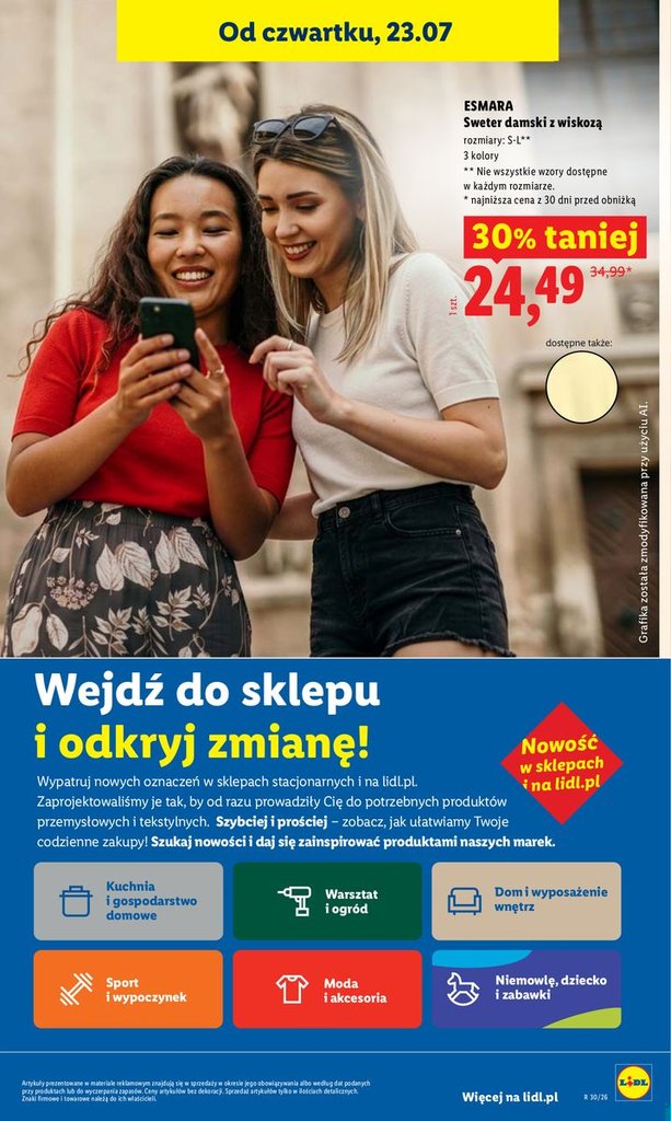 Lidl gazetka promocyjna 23.07-25.07.2026 — strona 45 z 95