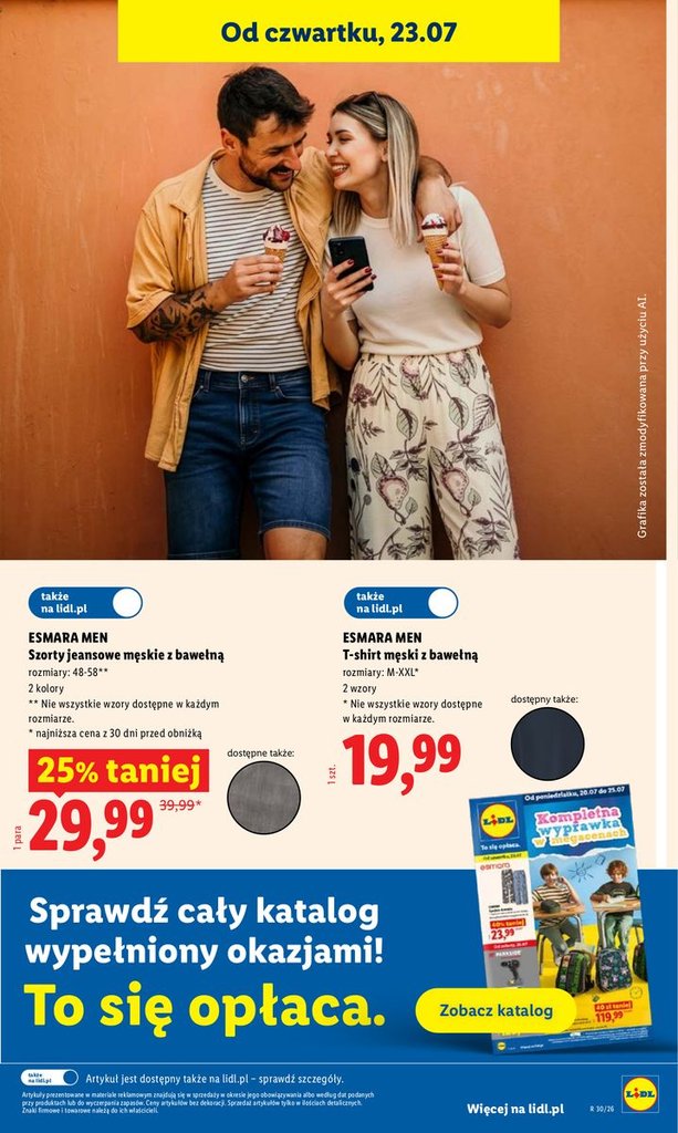 Lidl gazetka promocyjna 23.07-25.07.2026 — strona 47 z 95