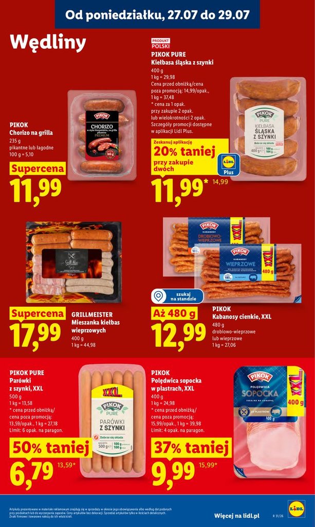 Lidl gazetka promocyjna 27.07-29.07.2026 — strona 61 z 92