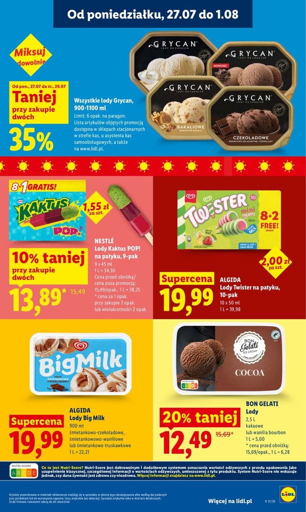 Lidl gazetka promocyjna 27.07-29.07.2026 — strona 67 z 92