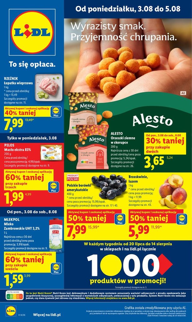 Lidl gazetka promocyjna 03.08-05.08.2026 — strona 1 z 93