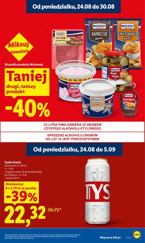 Lidl gazetka promocyjna 24.08-26.08.2026 — strona 21 z 100