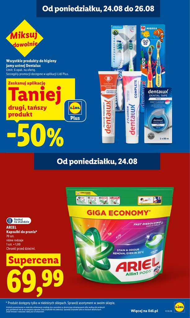 Lidl gazetka promocyjna 24.08-26.08.2026 — strona 25 z 100