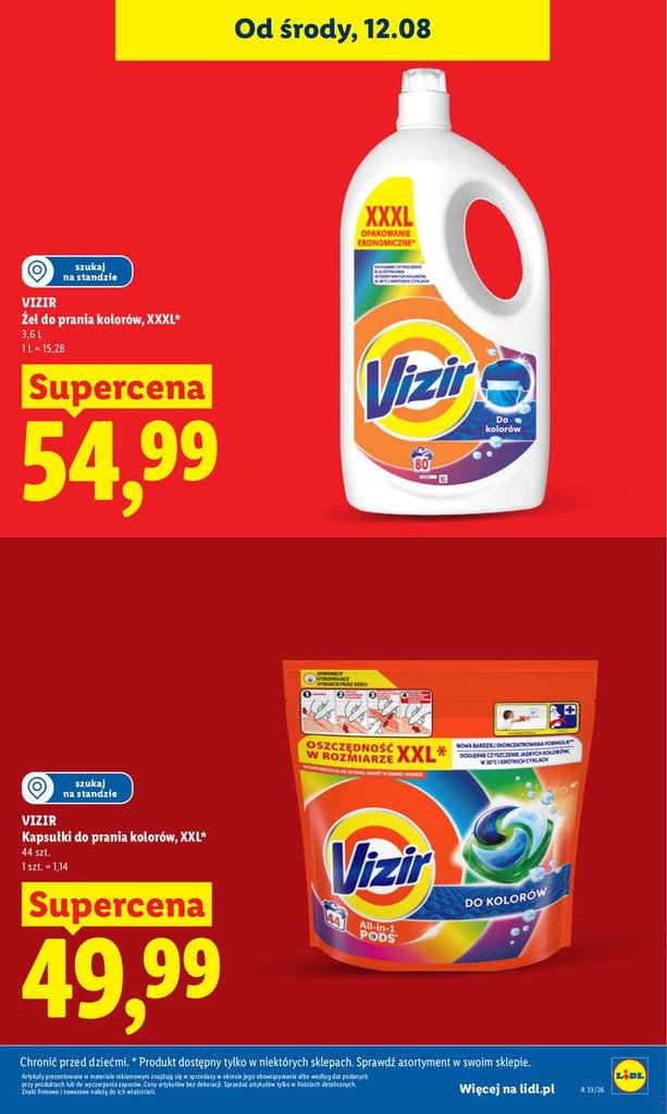 Lidl gazetka promocyjna 12.08-14.08.2026 — strona 33 z 95