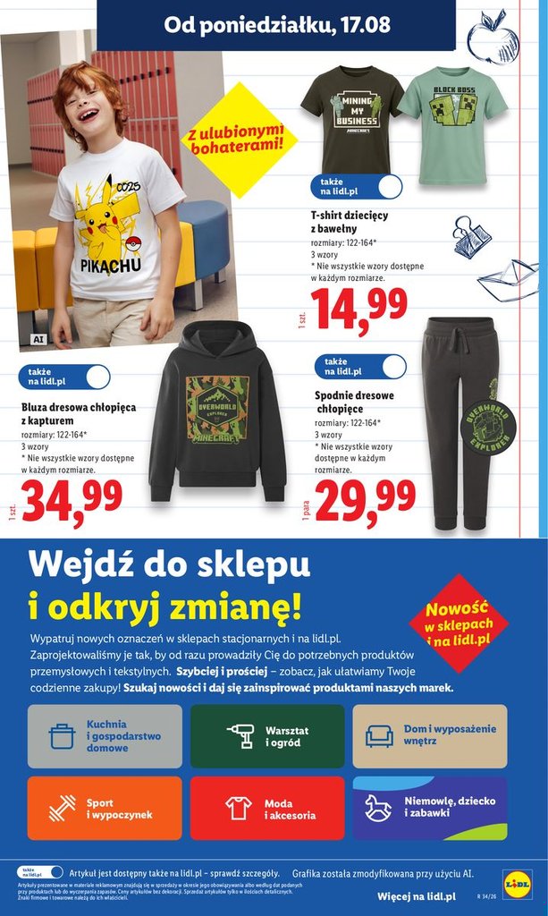 Lidl gazetka promocyjna 17.08-19.08.2026 — strona 33 z 80