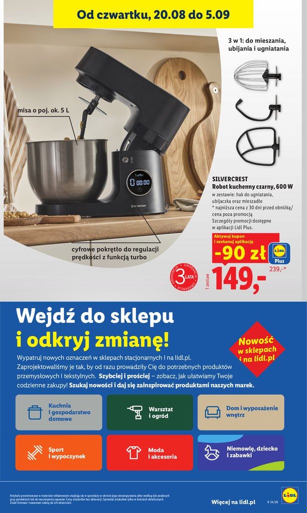 Lidl gazetka promocyjna 20.08-22.08.2026 — strona 39 z 101