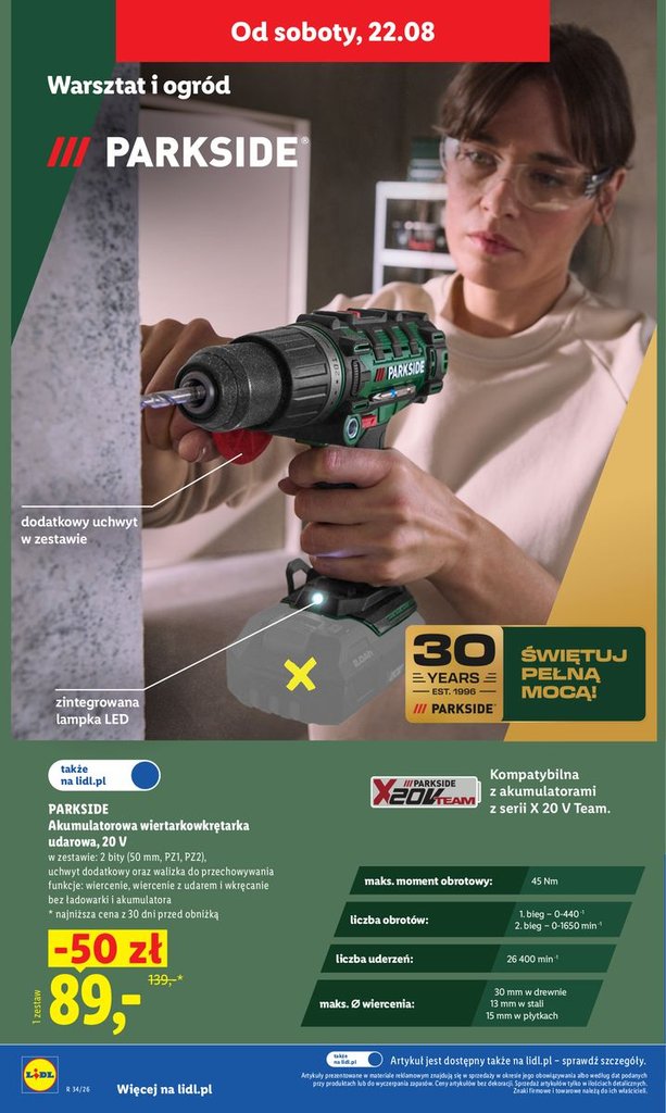 Lidl gazetka promocyjna 20.08-22.08.2026 — strona 40 z 101