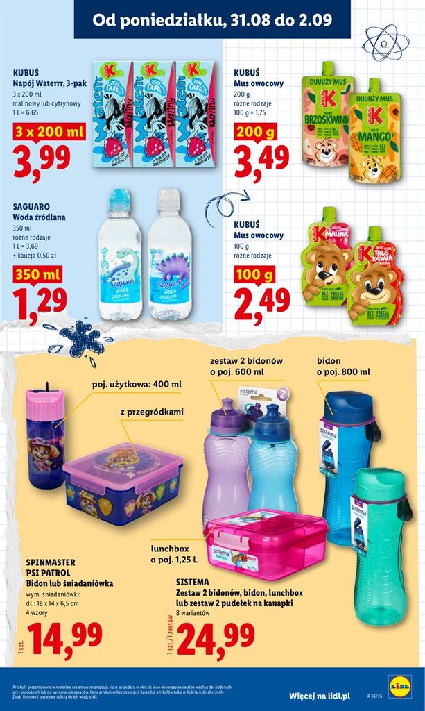 Lidl gazetka promocyjna 31.08-02.09.2026 — strona 43 z 88
