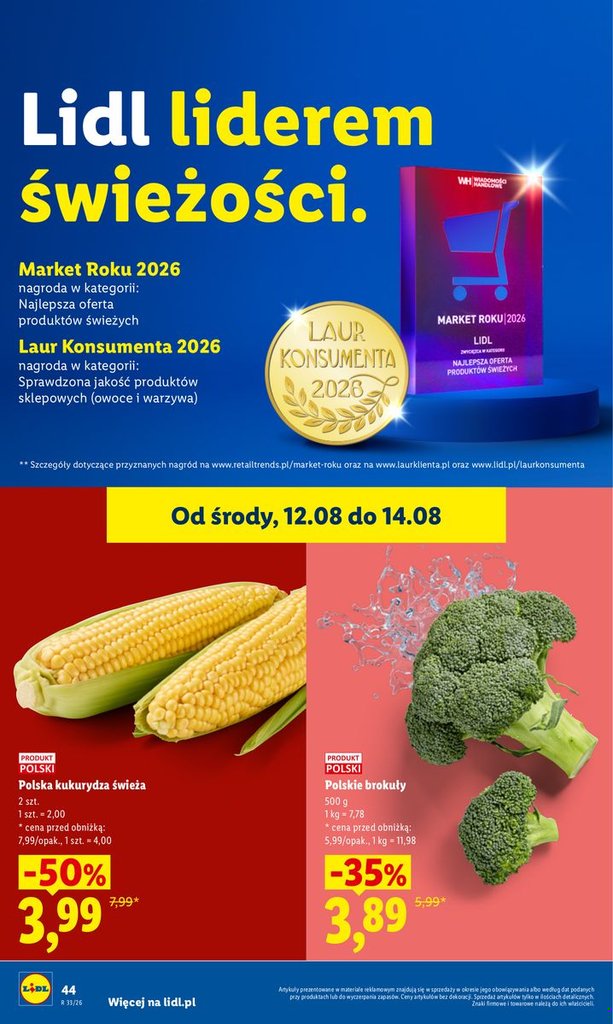 Lidl gazetka promocyjna 12.08-14.08.2026 — strona 44 z 95