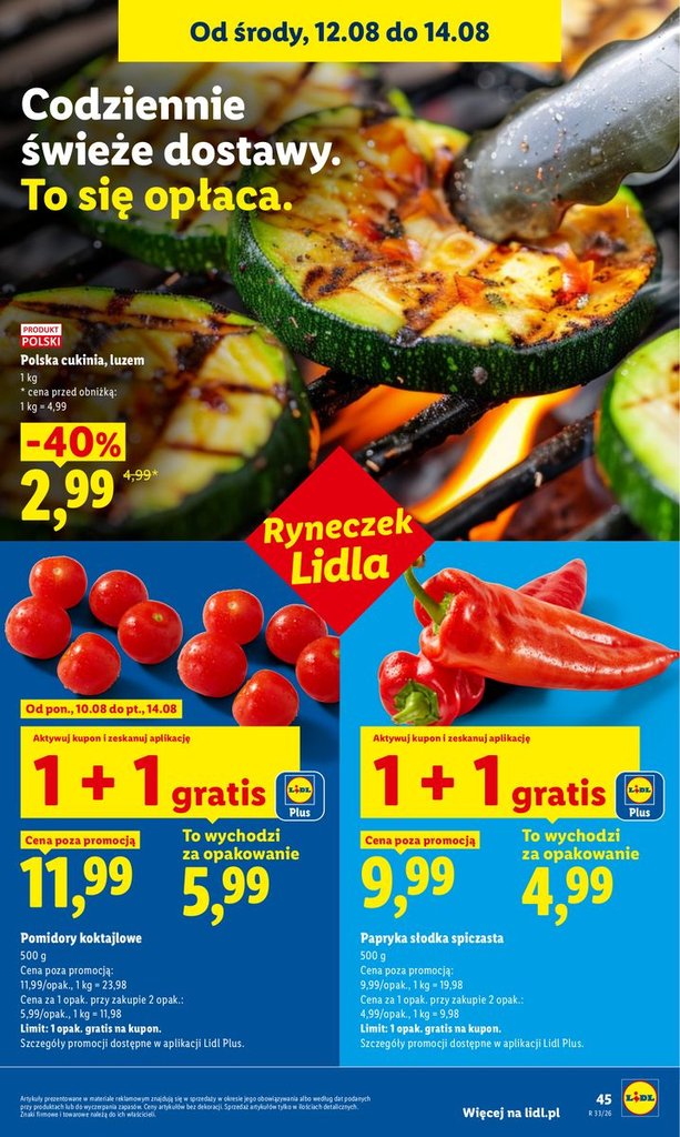 Lidl gazetka promocyjna 12.08-14.08.2026 — strona 45 z 95