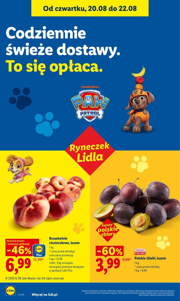 Lidl gazetka promocyjna 20.08-22.08.2026 — strona 46 z 101