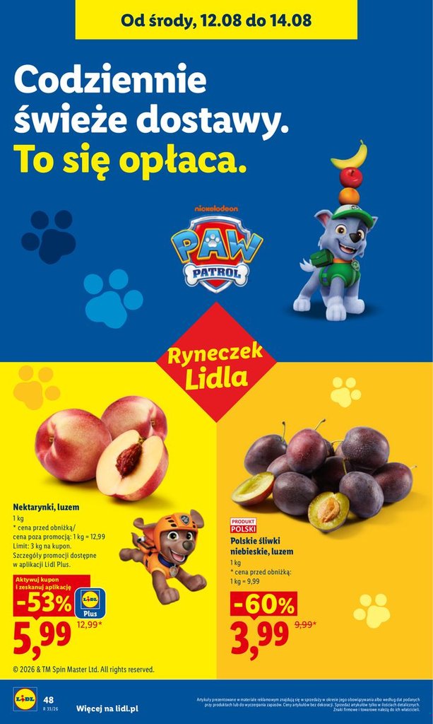 Lidl gazetka promocyjna 12.08-14.08.2026 — strona 48 z 95