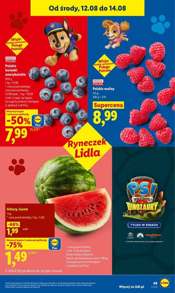 Lidl gazetka promocyjna 12.08-14.08.2026 — strona 49 z 95