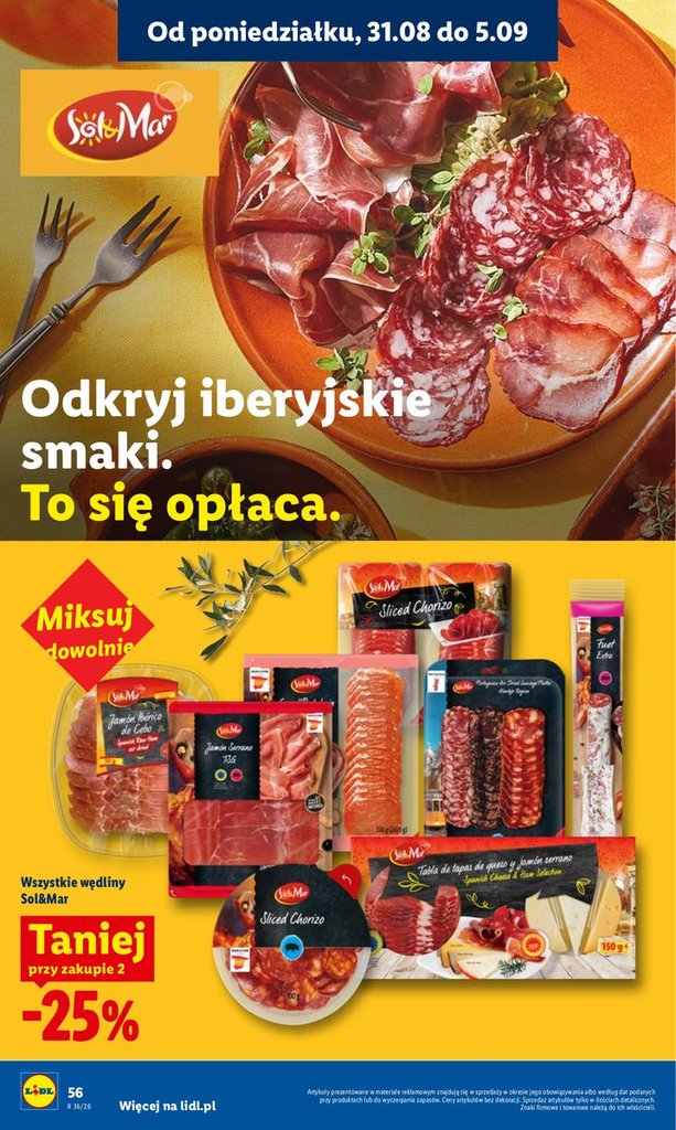 Lidl gazetka promocyjna 31.08-02.09.2026 — strona 56 z 88
