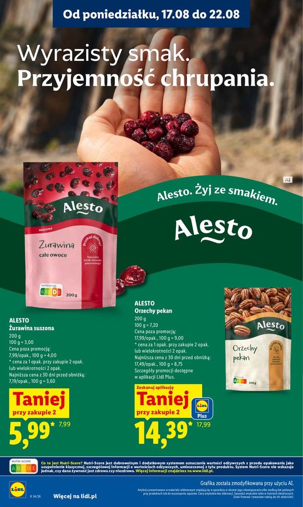 Lidl gazetka promocyjna 17.08-19.08.2026 — strona 62 z 80