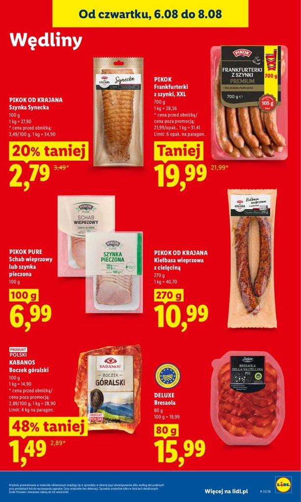 Lidl gazetka promocyjna 06.08-08.08.2026 — strona 63 z 89