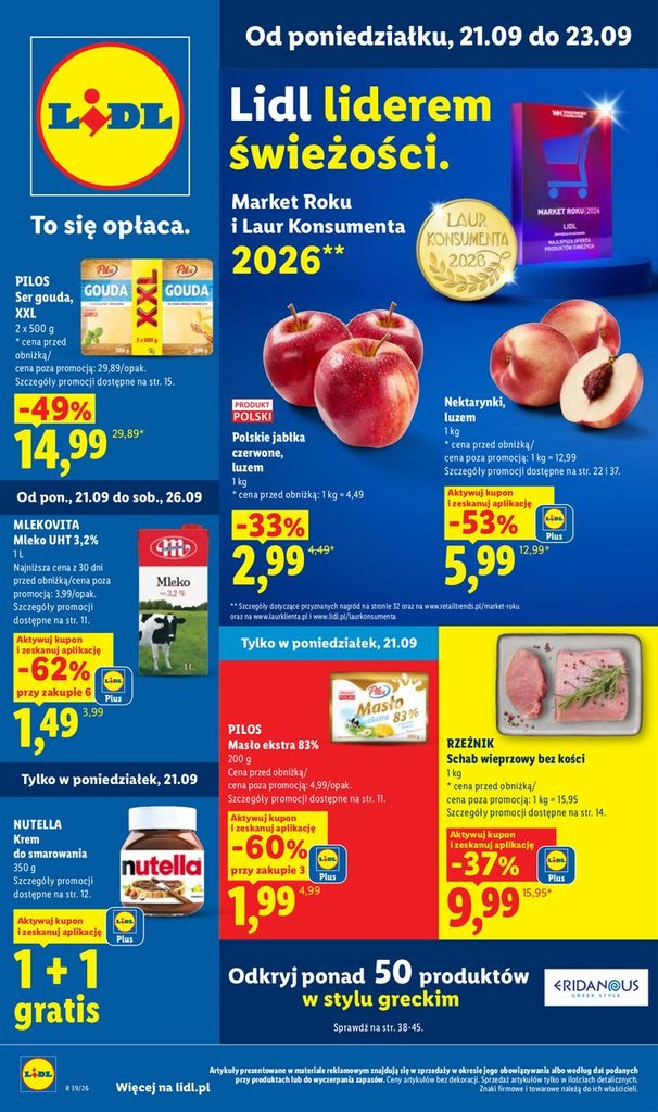 Lidl gazetka promocyjna 21.09-23.09.2026 — strona 1 z 99