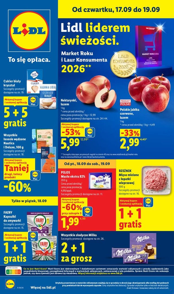 Lidl gazetka promocyjna 17.09-19.09.2026 — strona 1 z 95