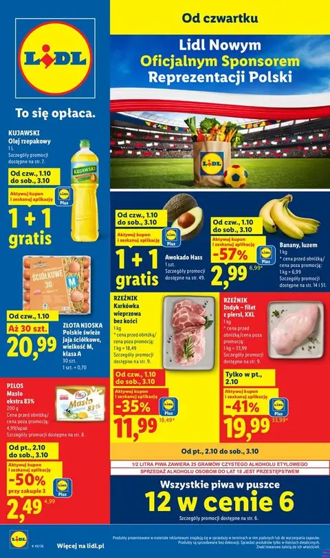 Lidl gazetka promocyjna 01.10-03.10.2026 — strona 1 z 109