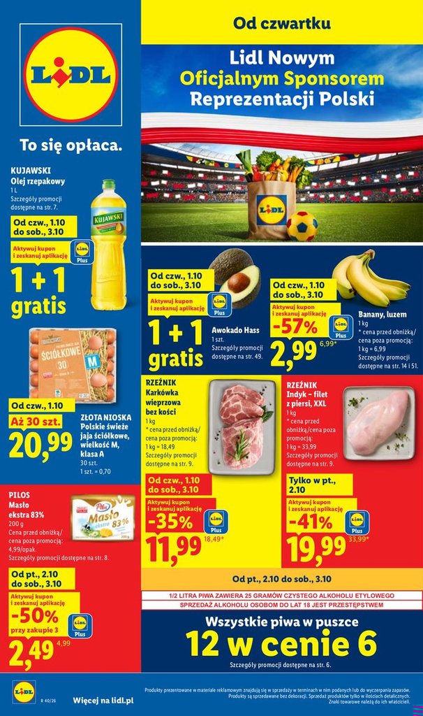 Lidl gazetka promocyjna 01.10-03.10.2026 — strona 1 z 109