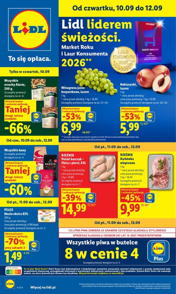 Lidl gazetka promocyjna 10.09-12.09.2026 — strona 1 z 87