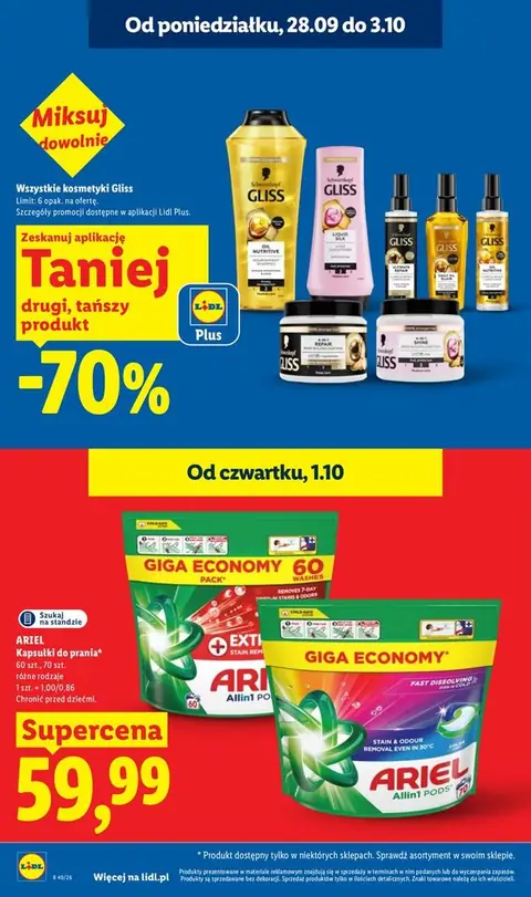 Lidl gazetka promocyjna 01.10-03.10.2026 — strona 22 z 109
