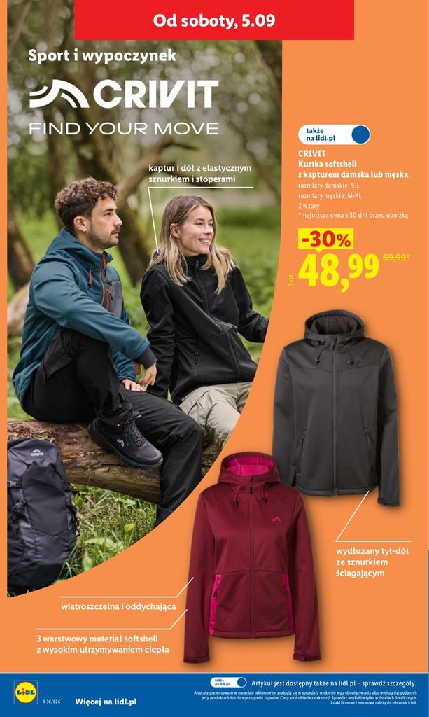 Lidl gazetka promocyjna 03.09-05.09.2026 — strona 36 z 93