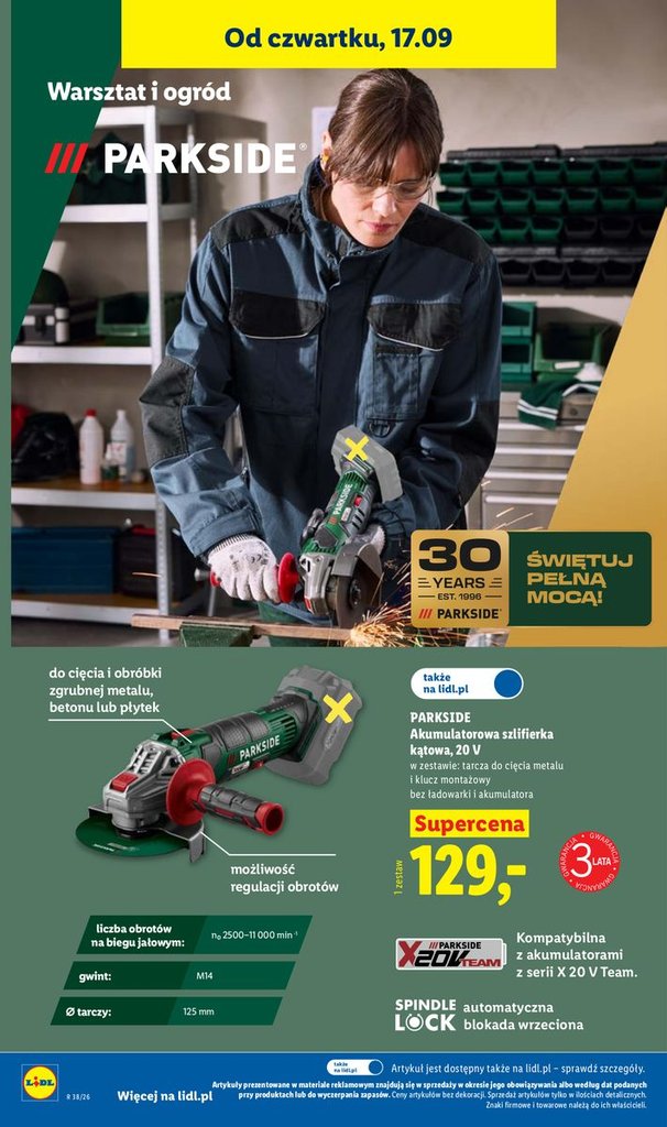 Lidl gazetka promocyjna 17.09-19.09.2026 — strona 36 z 95