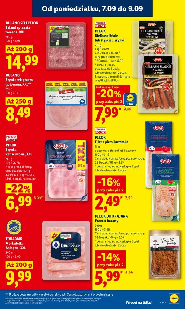Lidl gazetka promocyjna 07.09-09.09.2026 — strona 37 z 84