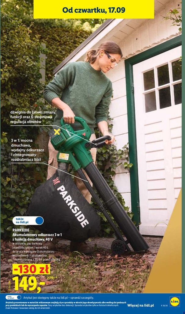 Lidl gazetka promocyjna 17.09-19.09.2026 — strona 39 z 95