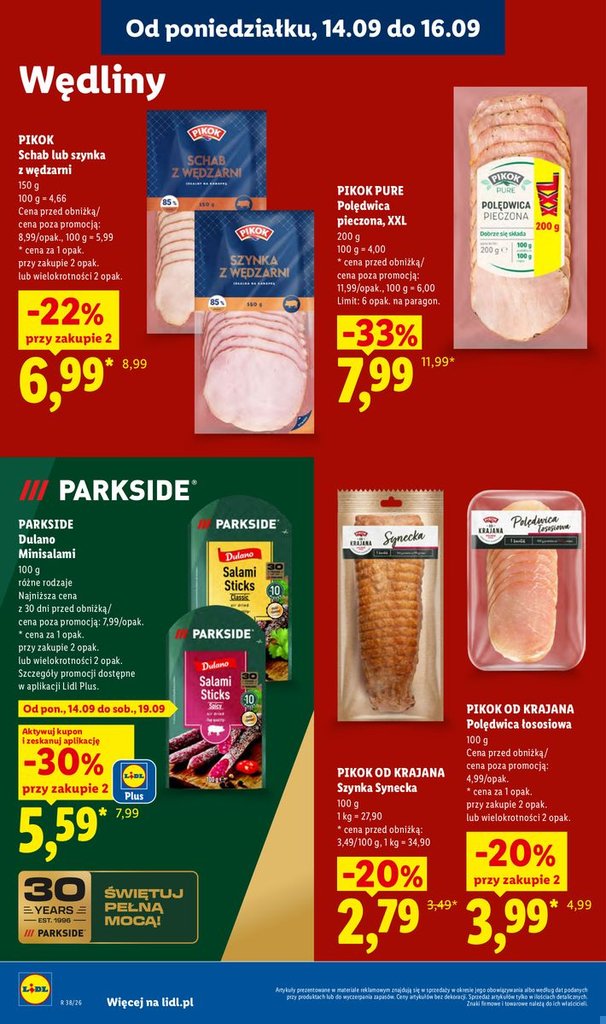 Lidl gazetka promocyjna 14.09-16.09.2026 — strona 40 z 81