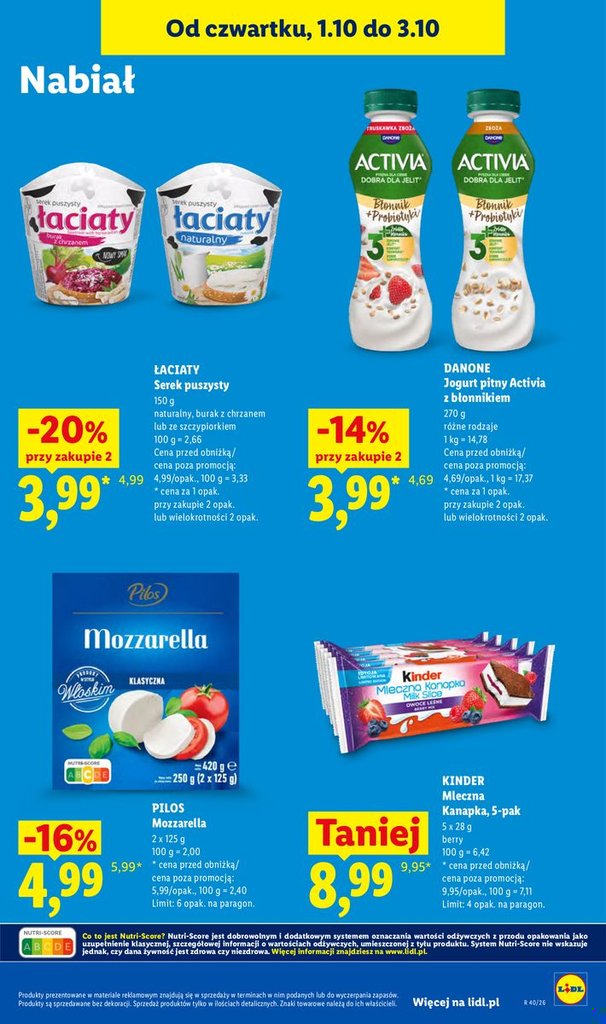 Lidl gazetka promocyjna 01.10-03.10.2026 — strona 61 z 109