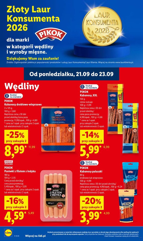 Lidl gazetka promocyjna 21.09-23.09.2026 — strona 62 z 99