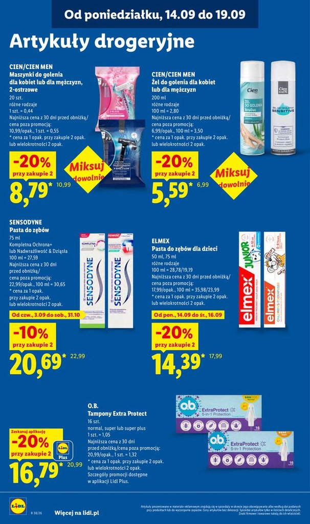Lidl gazetka promocyjna 14.09-16.09.2026 — strona 74 z 81